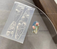 Load image into Gallery viewer, T01- Tulip Flower Nail Art Mold
