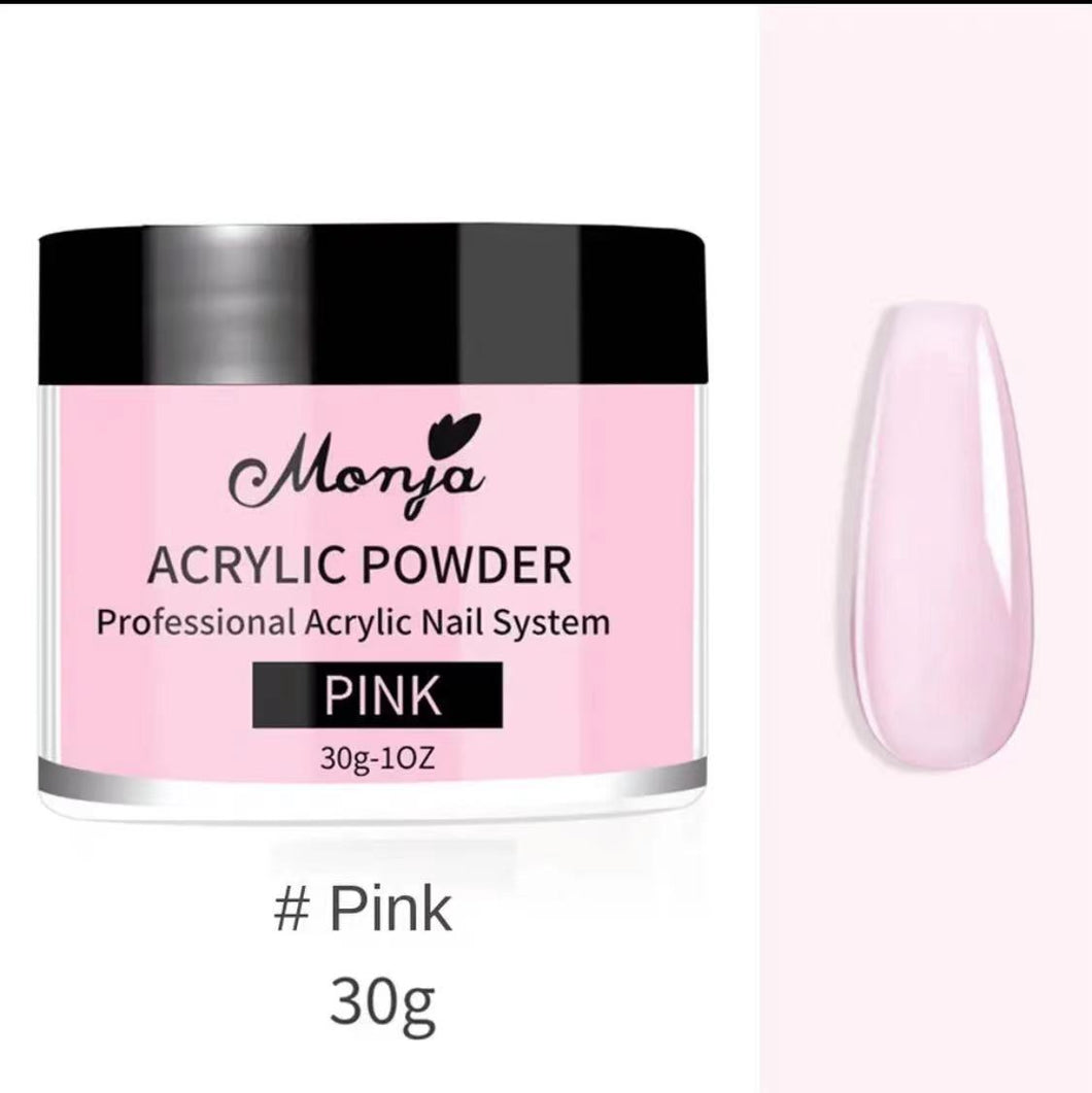 Acrylic Nail Powder : Pink