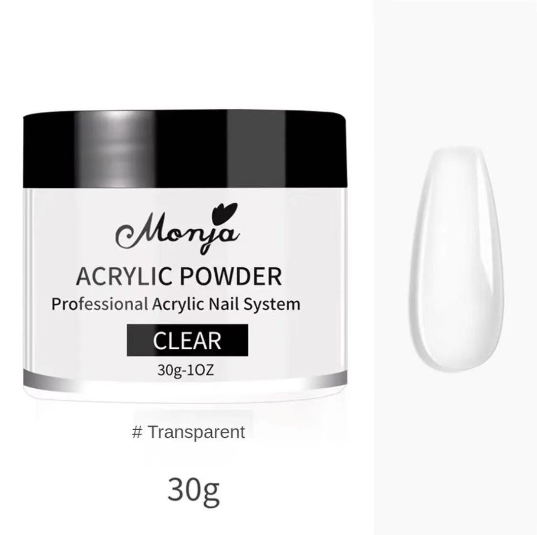 Acrylic Nail Powder : Clear