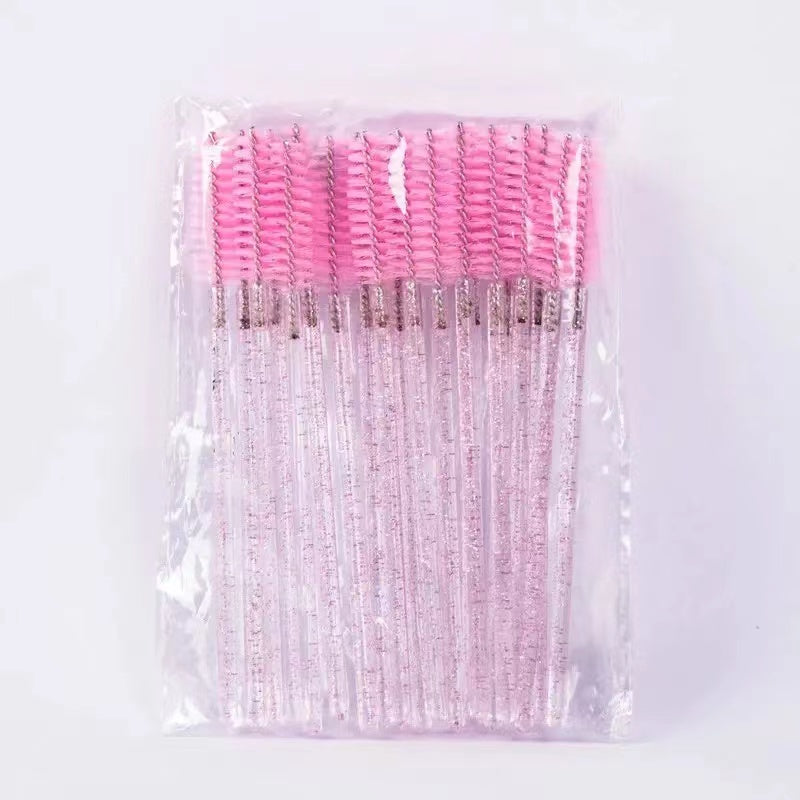 100pcs pack Eyelash Wands Brush Comb Eyelashes