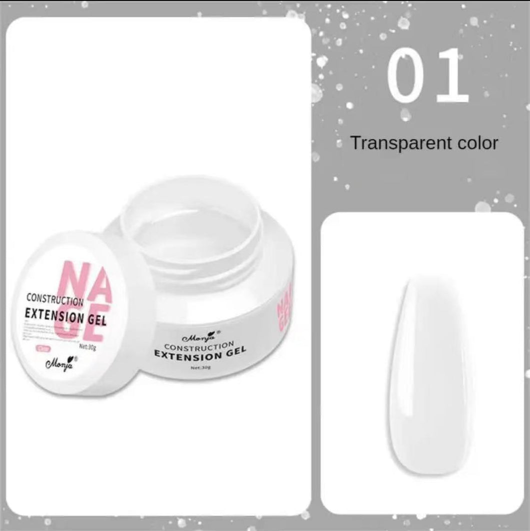 01 Nail Construction Extension Builder Gel 30ml - Clear