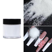 Load image into Gallery viewer, Black and White Nail Sugar Powder
