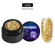 Load image into Gallery viewer, A03 Shiny Diamond Gel Sparkle Gold
