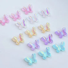 Load image into Gallery viewer, BB-6 Double Wings Butterfly Charms Decoration

