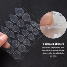 Load image into Gallery viewer, 10pcs Set/ Press-on Nail Double Side Adhesive Glue Sheet
