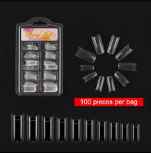 Load image into Gallery viewer, 100pcs French Nail Manicure Extension Tips
